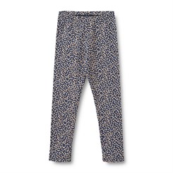 Wheat leggings Jules - Blue flowers